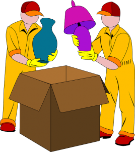 Movers packing, that is one of the benefits of hiring a moving and storage company