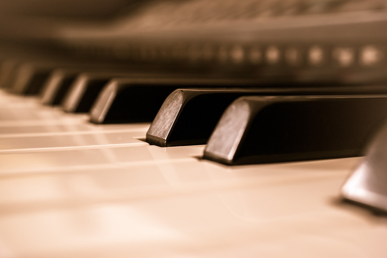 Piano close-up
