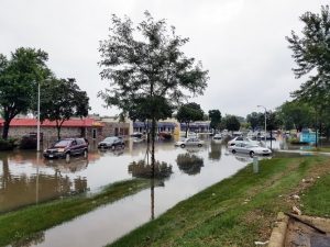 flooded streets